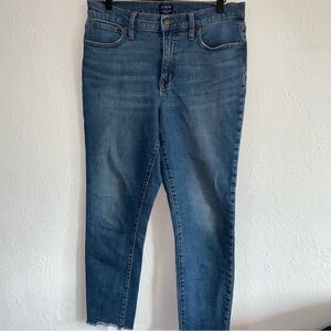 J. Crew 10” high rise skinny jeans 29